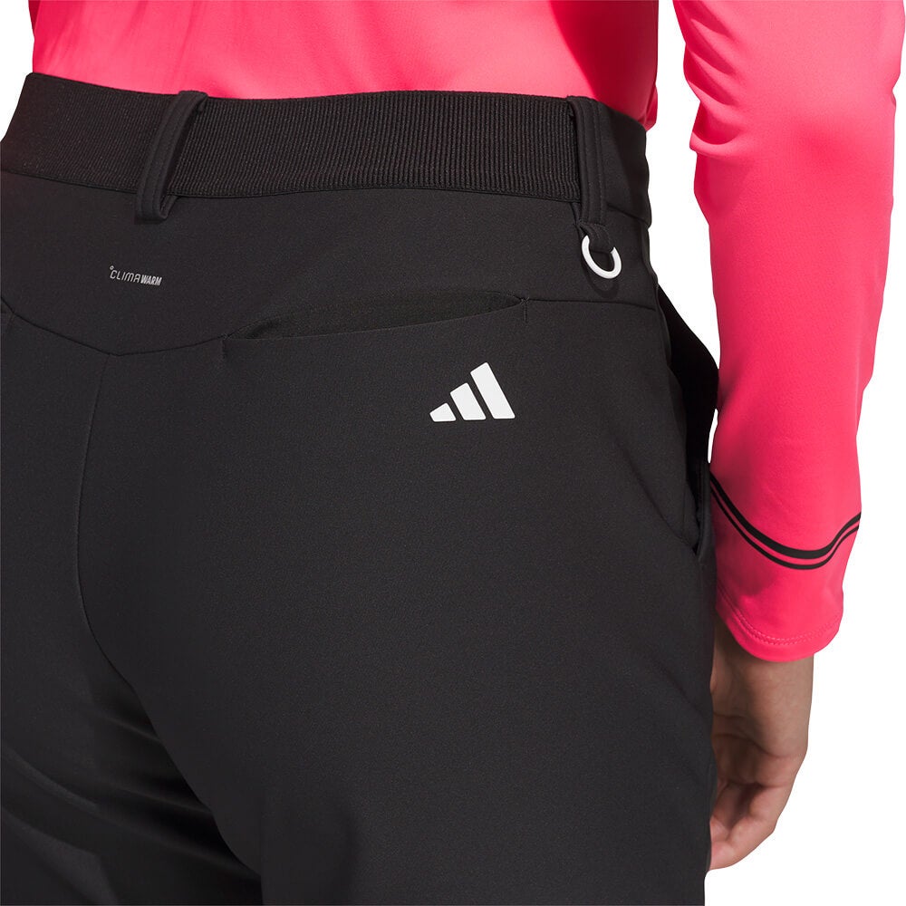アディダス adidas　レディース EX-STRETCH ACTIVE ロングパンツ TL447　2026年モデル 別カラー ウエスト・ポケット部ディテール