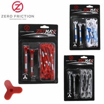 ゼロフリクションティー MAXX レギュラー （2-3/4inch・70mm） 24本入 ＋ ショートティー1本