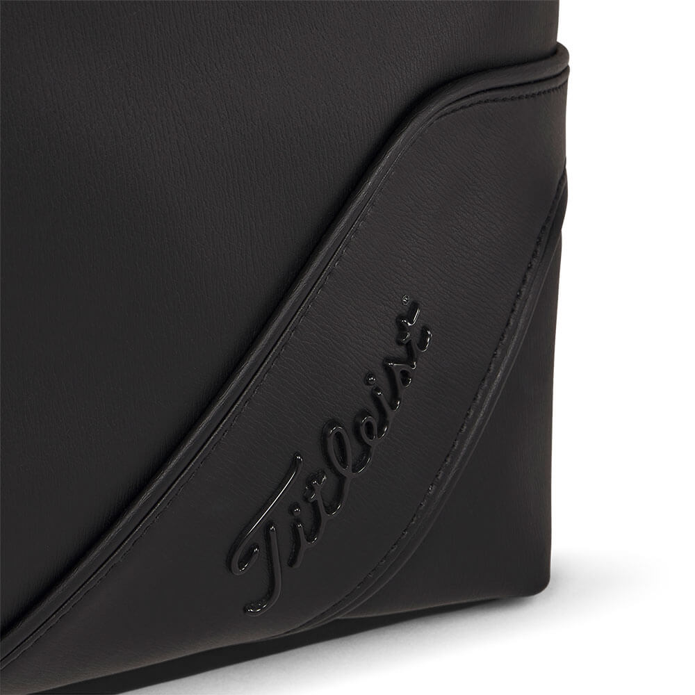 タイトリスト Titleist　アルバトロス メンズ トートバッグ TA25ATBJ 0 ブラック　2026年モデル トートバッグ 側面・ロゴディテール