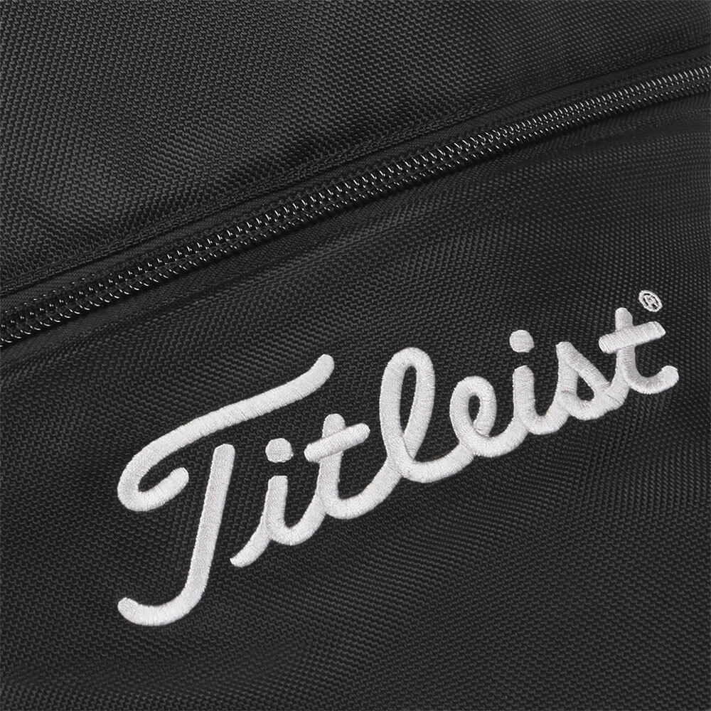 タイトリスト Titleist　TCG プレーヤーズ メンズ LWトラベラー TA25CGLWTVA 0 ブラック　2026年モデル ファスナー・ロゴディテール