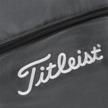 タイトリスト Titleist　TCG プレーヤーズ メンズ LWトラベラー TA25CGLWTVA 21 グラファイト×ホワイト　2026年モデル ファスナー・ロゴディテール