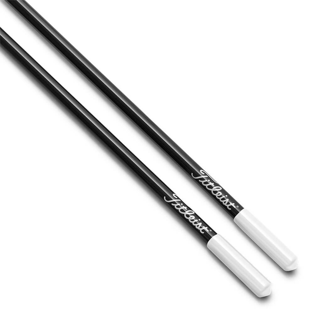 タイトリスト Titleist　メンズ アライメントスティック TA26TAS 01 ブラック×ホワイト　2026年モデル アライメントスティック 全体