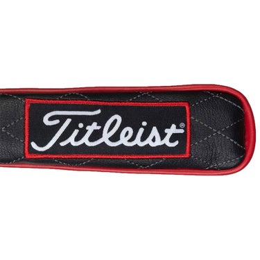 タイトリスト Titleist　メンズ 本革 アライメントスティックカバー TA9LASC 0 ブラック　2026年モデル カバー ロゴ・素材ディテール