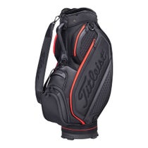 タイトリスト Titleist　ミッドサイズ メンズ キャディバッグ TB21SF4K 06 ブラック×レッド　2026年モデル