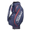 タイトリスト Titleist　メンズ ミッドサイズ キャディバッグ TB21SF4K 416 ネイビー×ホワイト×レッド　2026年モデル ネイビー×ホワイト×レッド