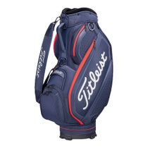 タイトリスト Titleist　ミッドサイズ メンズ キャディバッグ TB21SF4K 416 ネイビー×ホワイト×レッド　2026年モデル