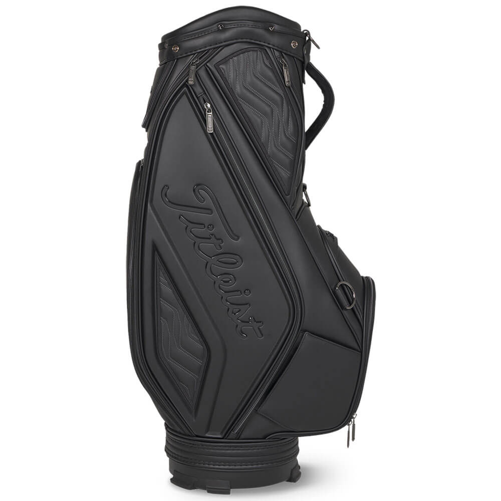 タイトリスト Titleist　アルバトロス メンズ キャディバッグ TB25ACBJ 0 ブラック　2026年モデル キャディバッグ 全体 正面・側面
