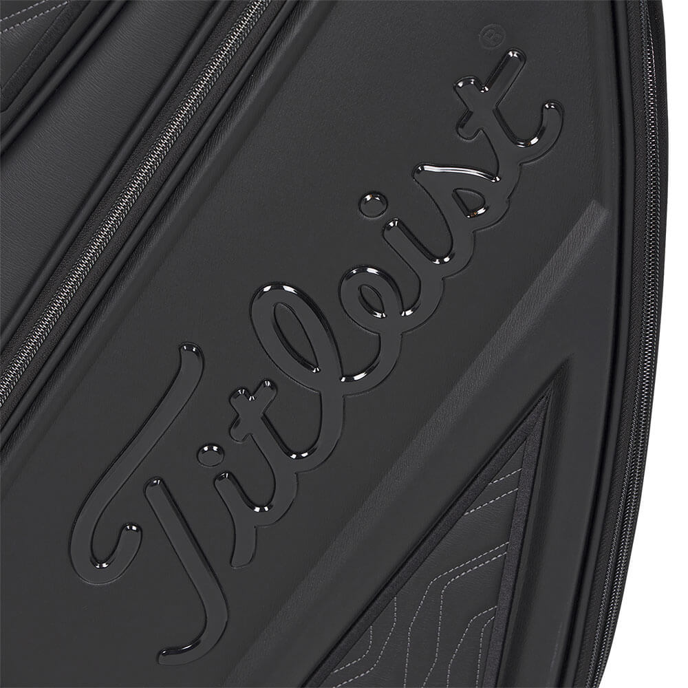 タイトリスト Titleist　アルバトロス メンズ キャディバッグ TB25ACBJ 0 ブラック　2026年モデル キャディバッグ フード装着・側面