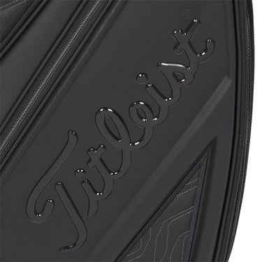 タイトリスト Titleist　アルバトロス メンズ キャディバッグ TB25ACBJ 0 ブラック　2026年モデル キャディバッグ フード装着・側面