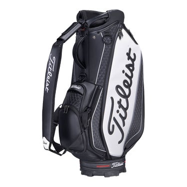 タイトリスト Titleist　メンズ ツアー キャディバッグ TB26SF9A 01 ブラック×ホワイト　2026年モデル ブラック×ホワイト