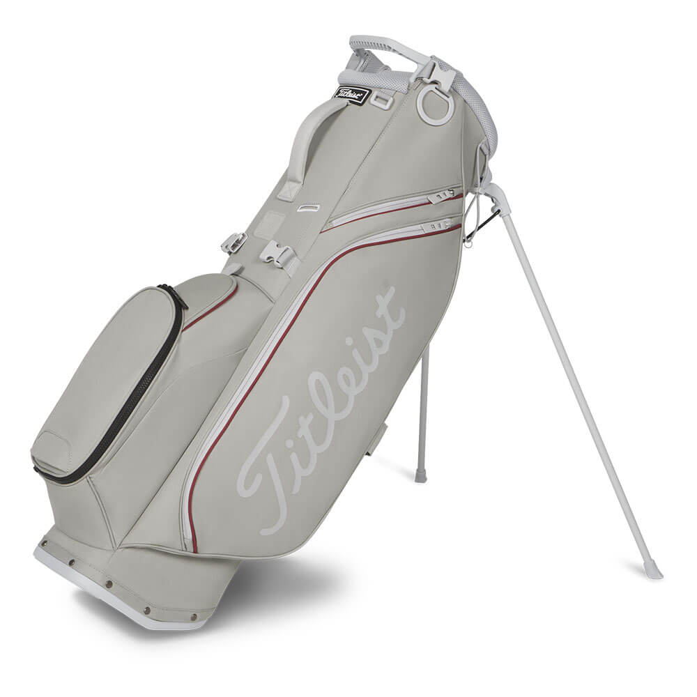 タイトリスト Titleist　メンズ Players S4 スタンド キャディバッグ TB26SX4A 262 グレー×クリムゾン×マーブル　2026年モデル グレー×クリムゾン×マーブル
