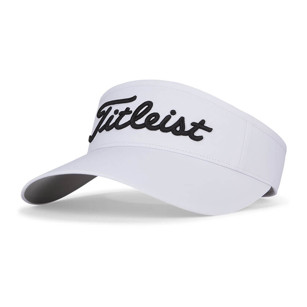 タイトリスト Titleist　レディース サンドロップバイザー TH23WSV 10 ホワイト×ブラック ホワイト×ブラック