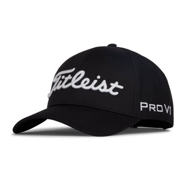 タイトリスト Titleist　レディース ツアーパフォーマンス キャップ TH25AWTPN2 01 ブラック×ホワイト ブラック×ホワイト