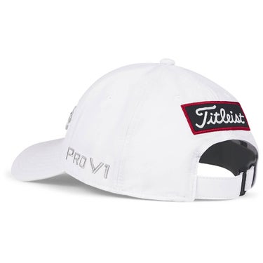タイトリスト Titleist　レディース ツアーパフォーマンス キャップ TH25AWTPN2 10 ホワイト×ブラック ヘッドウェア 背面・アジャスター