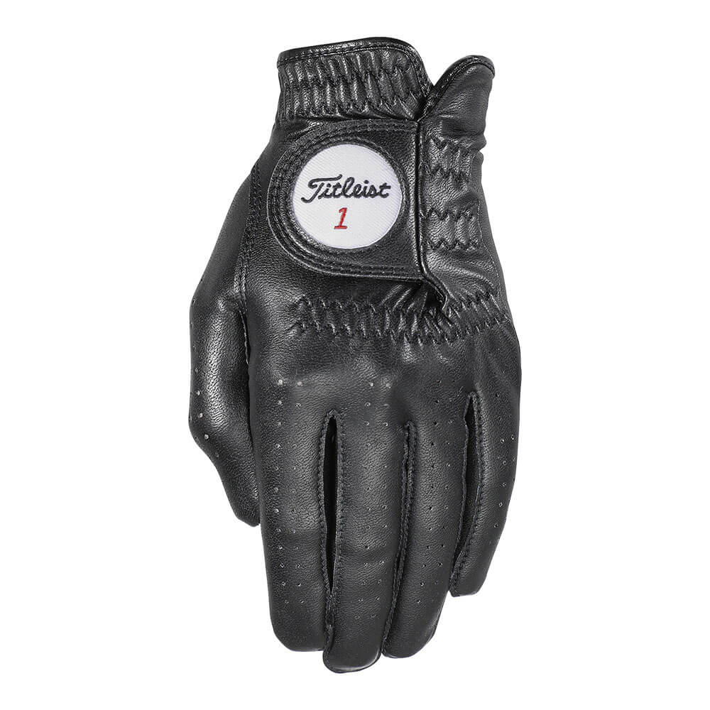 タイトリスト Titleist　Perma Tech パーマテック メンズ ゴルフグローブ TG61 BK ブラック　2026年モデル ゴルフグローブ 手の甲側