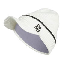 アディダス adidas　メンズ クライマウォーム パッド バイザー ニットキャップ TC901 KG1845 アイボリー　2026年モデル