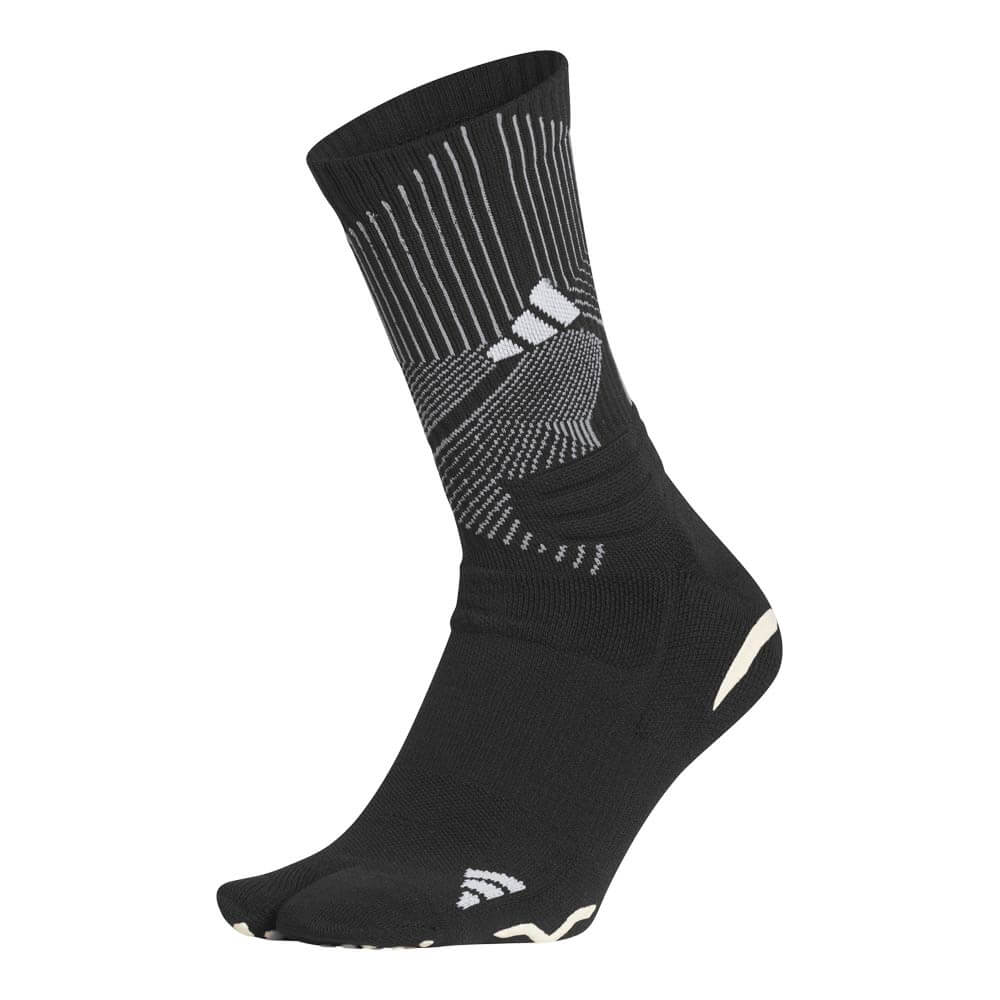 アディダス adidas　メンズ コードカオス クルー 足袋ソックス CQ327 KG1910 ブラック　2026年モデル ブラック