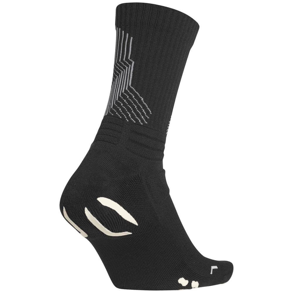アディダス adidas　メンズ コードカオス クルー 足袋ソックス CQ327 KG1910 ブラック　2026年モデル ソックス 全体・側面