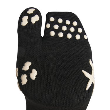 アディダス adidas　メンズ コードカオス クルー 足袋ソックス CQ327 KG1910 ブラック　2026年モデル ソックス 足裏・ソールディテール