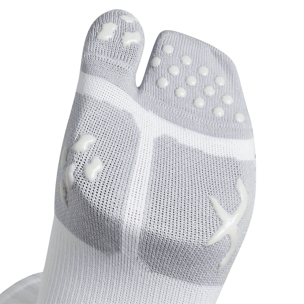 アディダス adidas　メンズ コードカオス クルー 足袋ソックス CQ327 KG1911 ホワイト　2026年モデル ソックス 足裏・ソールディテール