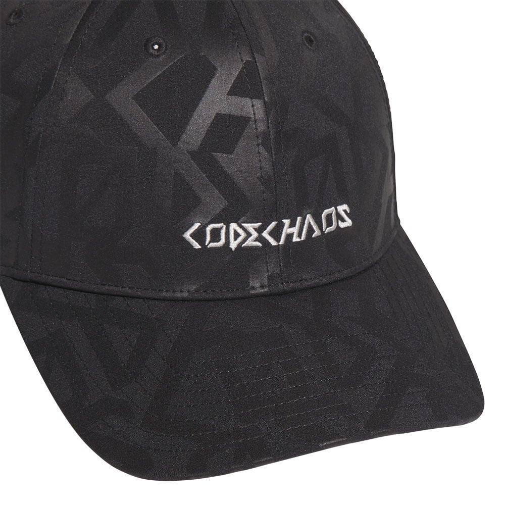 アディダス adidas　メンズ コードカオス キャップ HL842 KW5776 ブラック　2026年モデル ヘッドウェア 全体 正面・ロゴ