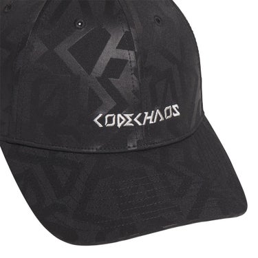 アディダス adidas　メンズ コードカオス キャップ HL842 KW5776 ブラック　2026年モデル ヘッドウェア 全体 正面・ロゴ