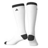 アディダス adidas　レディース ひざ丈 ライン クッションソックス CD813 KF0471 ホワイト/ブラック　2026年モデル ホワイト/ブラック