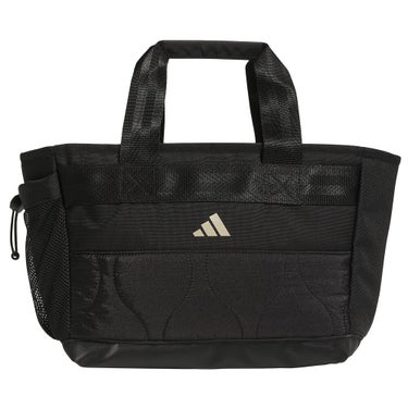 アディダス adidas　メンズ ラウンドトートバッグ TF177 KF9370 ブラック　2026年モデル トートバッグ 全体 正面・側面
