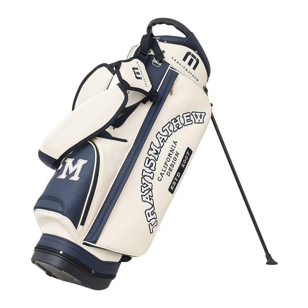 トラヴィスマシュー Travis Mathew　VC スタンド キャディバッグ 7AP900 1WHT ホワイト　2026年モデル ホワイト