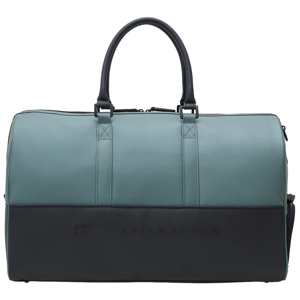 トラヴィスマシュー Travis Mathew　RTM ボストンバッグ 7AN909 3BAG グリーン　2026年モデル ボストンバッグ 背面・反対側面