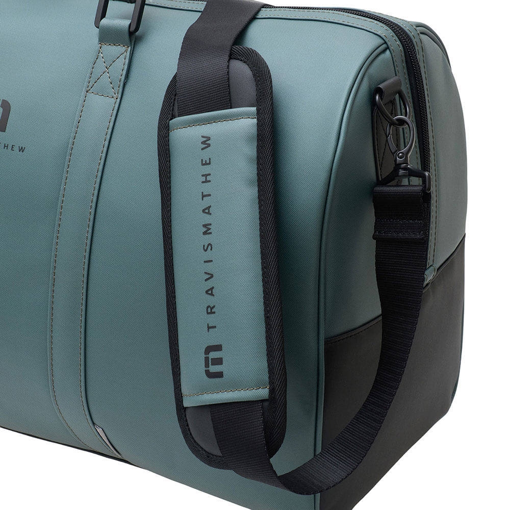 トラヴィスマシュー Travis Mathew　RTM ボストンバッグ 7AN909 3BAG グリーン　2026年モデル ボストンバッグ 開口部・内側