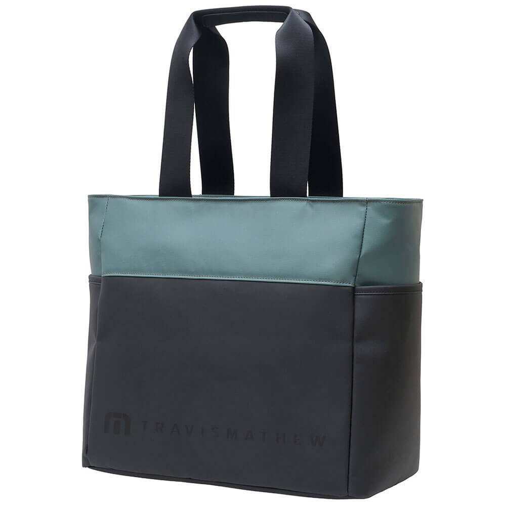 トラヴィスマシュー Travis Mathew　RTM トートバッグ 7AN910 3BAG グリーン　2026年モデル トートバッグ 全体 正面・側面
