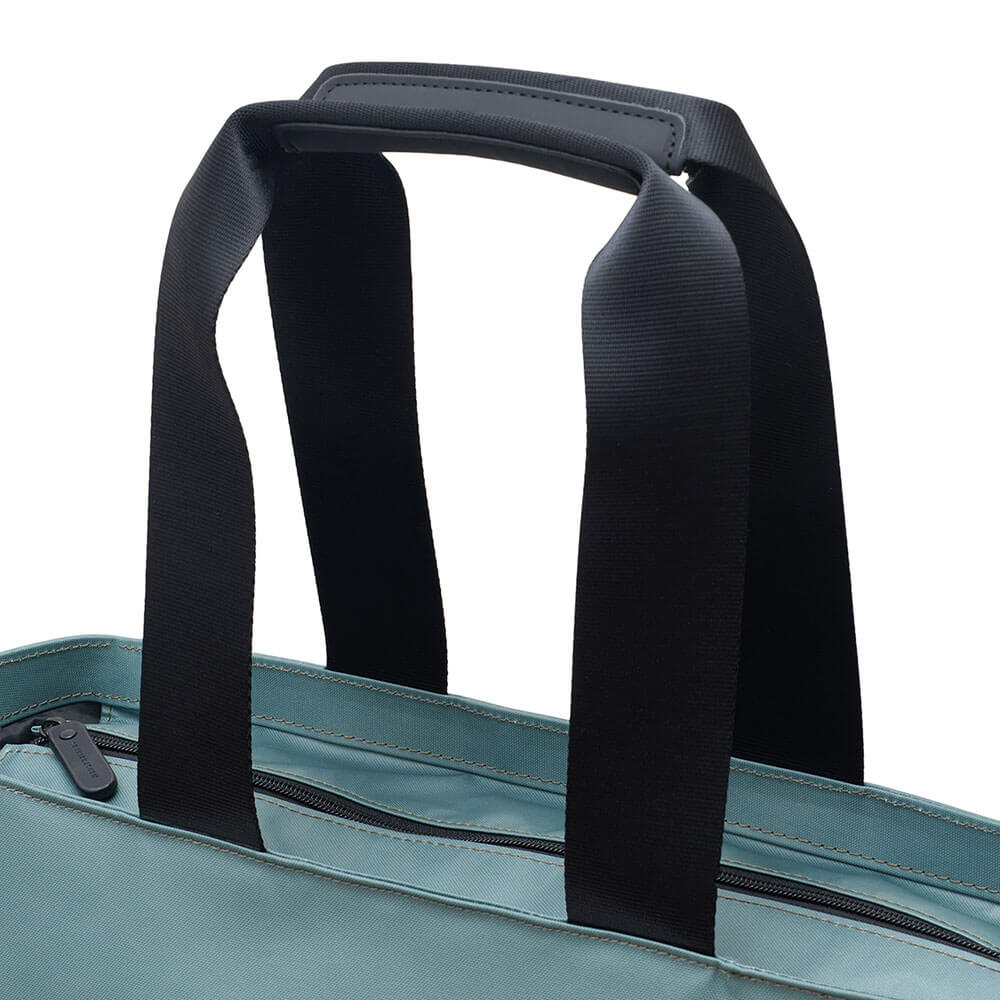 トラヴィスマシュー Travis Mathew　RTM トートバッグ 7AN910 3BAG グリーン　2026年モデル トートバッグ ポケット・持ち手ディテール