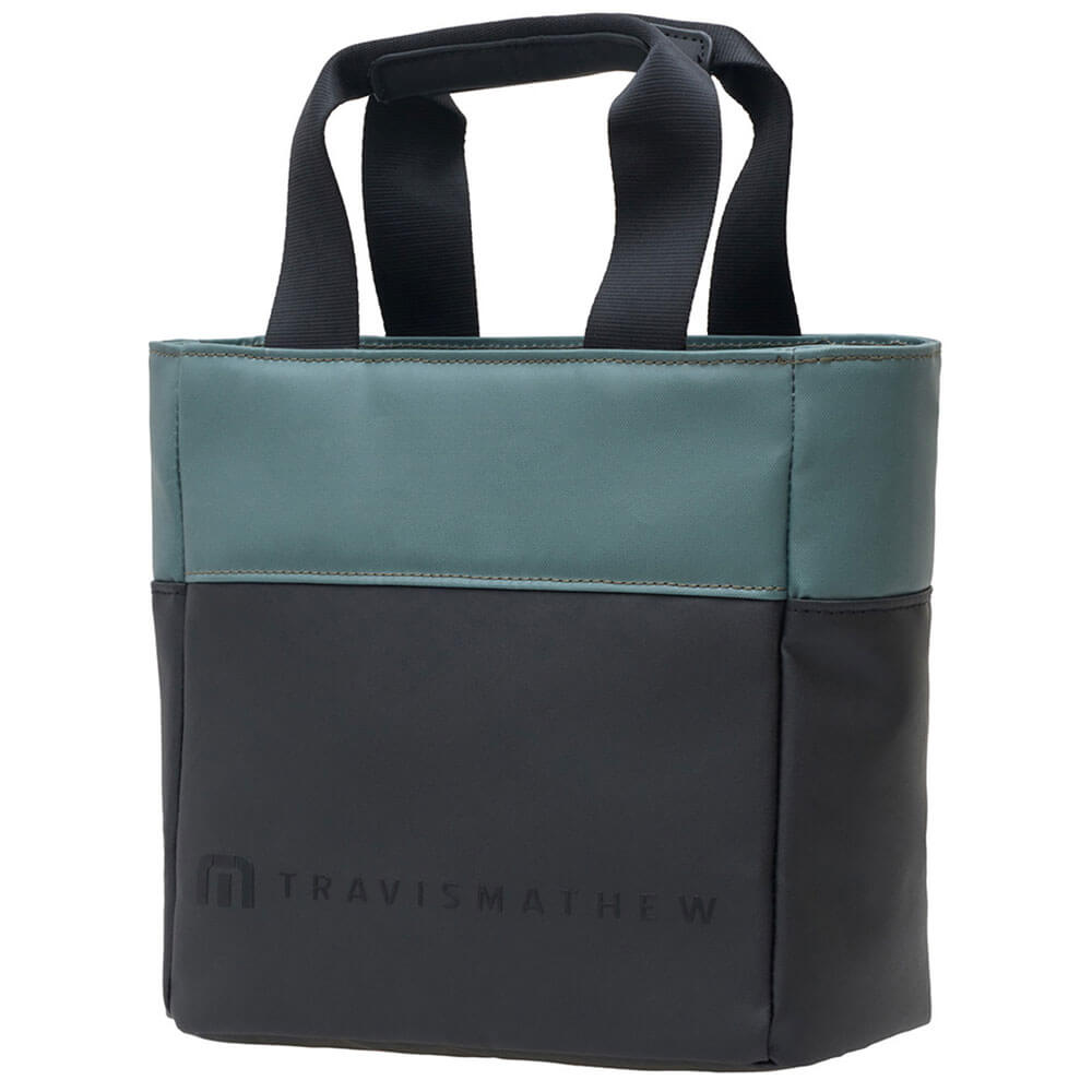 トラヴィスマシュー Travis Mathew　RTM ミニトートバッグ 7AN912 3BAG グリーン　2026年モデル ミニトートバッグ 全体 正面・側面