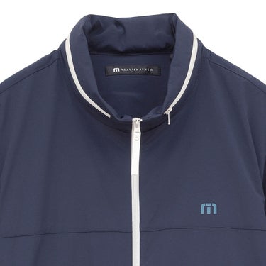 トラヴィスマシュー Travis Mathew　メンズ 軽量ポケッタブル ジャケット 7AP014　2026年モデル 襟・胸元ディテール