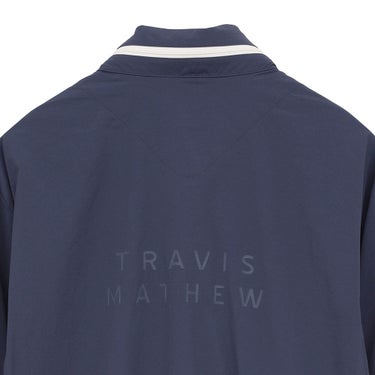 トラヴィスマシュー Travis Mathew　メンズ 軽量ポケッタブル ジャケット 7AP014　2026年モデル 背面ロゴディテール
