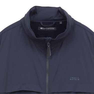 トラヴィスマシュー Travis Mathew　メンズ 裏地ジップ ジャケット 7AP016　2026年モデル 別カラー 正面着用