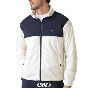 トラヴィスマシュー Travis Mathew　メンズ 裏地ジップ ジャケット 7AP016　2026年モデル 別カラー 正面着用