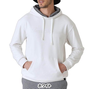 トラヴィスマシュー Travis Mathew　メンズ スウェット フーディー 7AP031　2026年モデル ロゴ・生地ディテール