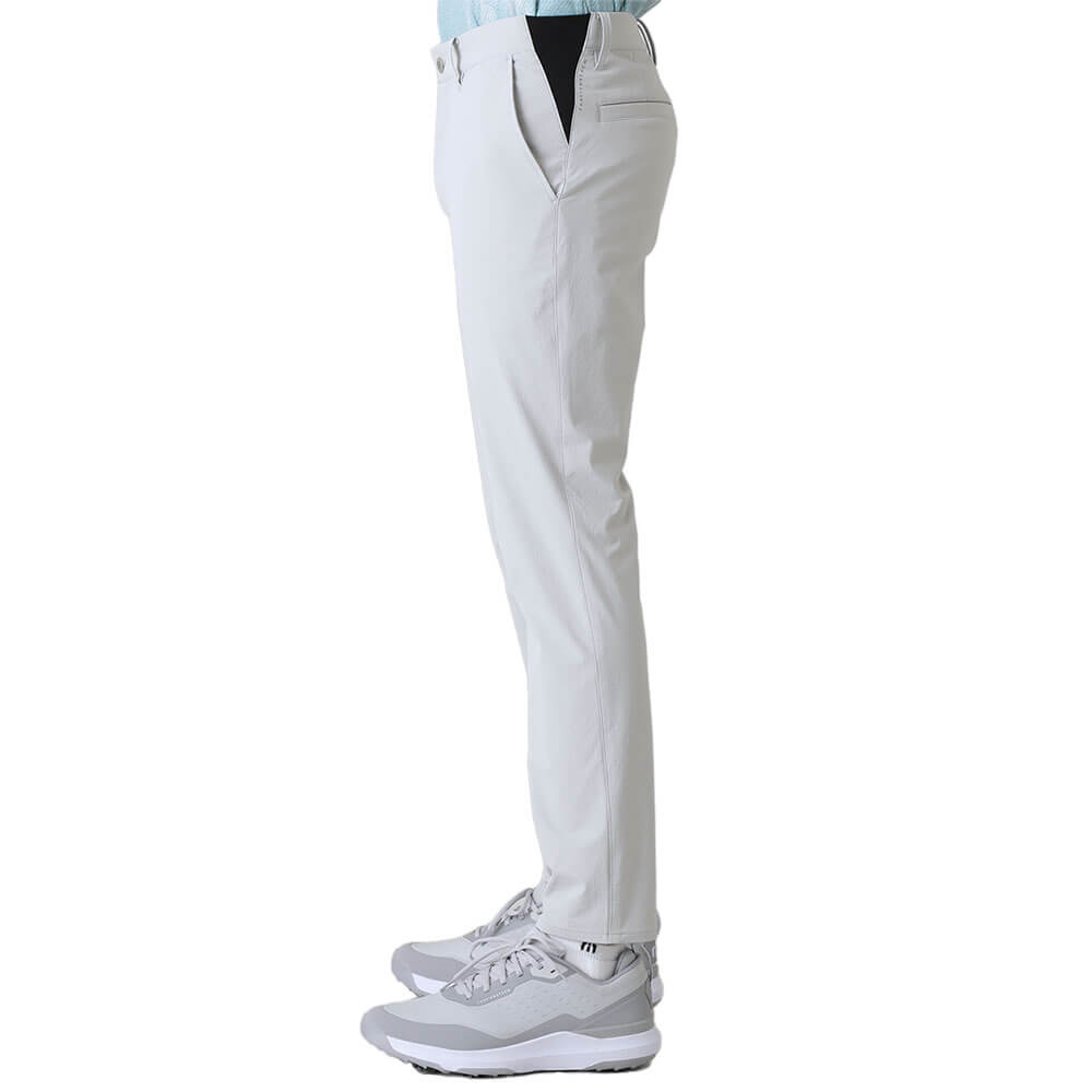 トラヴィスマシュー Travis Mathew　メンズ ドビー 裏面点接触 テーパードパンツ 7AP007　2026年モデル ウエスト・ポケット部ディテール