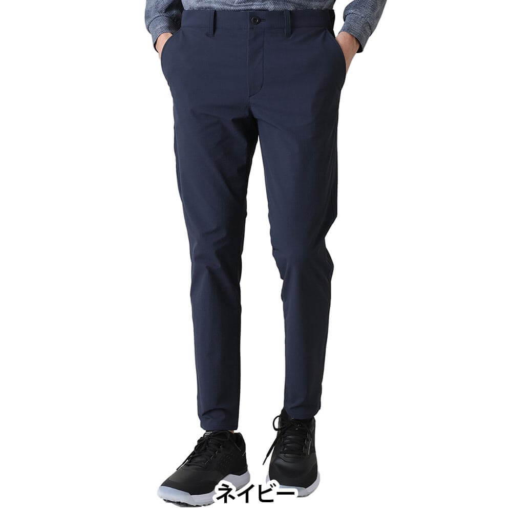 トラヴィスマシュー Travis Mathew　メンズ ドビー 裏面点接触 テーパードパンツ 7AP007　2026年モデル 生地・仕様ディテール