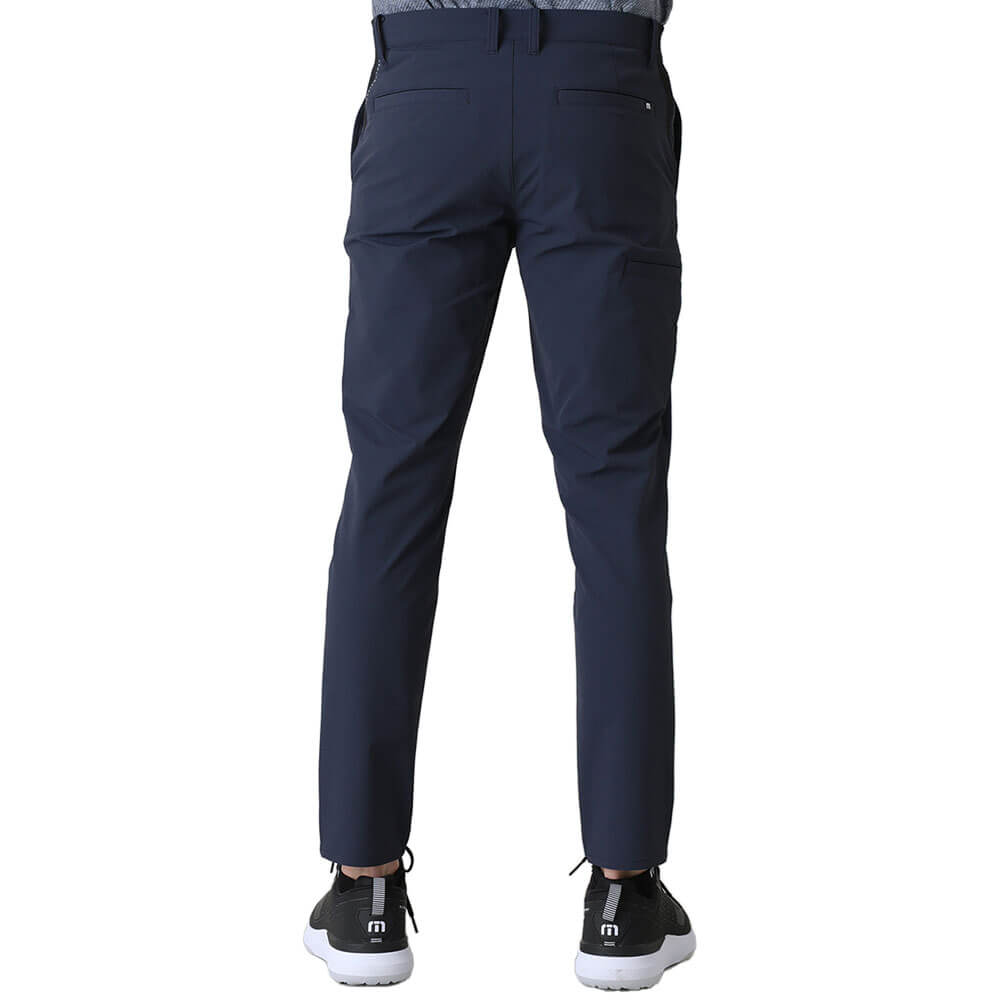 トラヴィスマシュー Travis Mathew　メンズ ドビー 裏面点接触 テーパードパンツ 7AP007　2026年モデル 裾・仕様ディテール