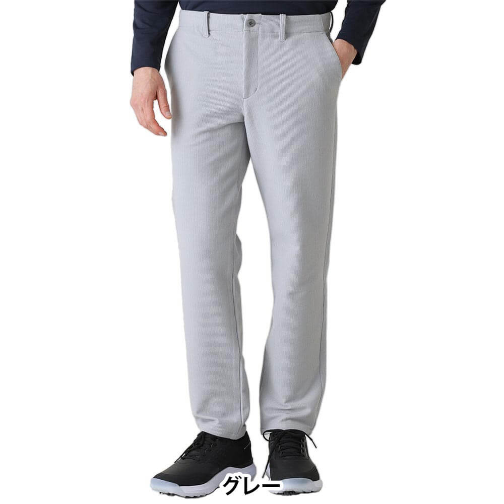 トラヴィスマシュー Travis Mathew　メンズ 2重織コーデュロイ イージーパンツ 7AP025　2026年モデル 正面着用