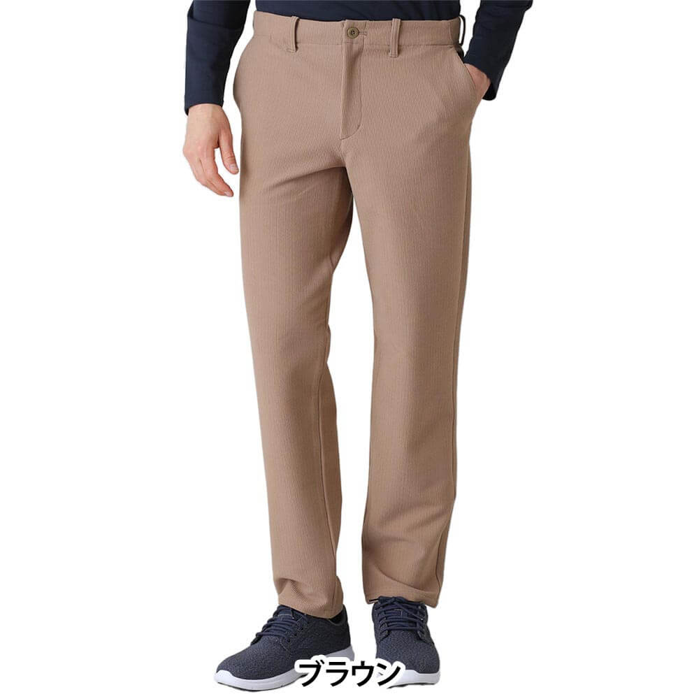 トラヴィスマシュー Travis Mathew　メンズ 2重織コーデュロイ イージーパンツ 7AP025　2026年モデル 裾・足元ディテール