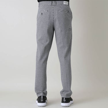 トラヴィスマシュー Travis Mathew　メンズ ハウンドトゥース ダブルジャカード ワイドテーパードパンツ 7AP035　2026年モデル 正面着用