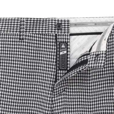 トラヴィスマシュー Travis Mathew　メンズ ハウンドトゥース ダブルジャカード ワイドテーパードパンツ 7AP035　2026年モデル ウエスト・ポケット部ディテール