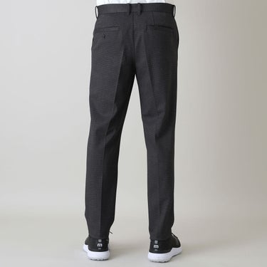 トラヴィスマシュー Travis Mathew　メンズ ヘリンボーンプリントスムース ワイドパンツ 7AP052　2026年モデル 商品全体 正面