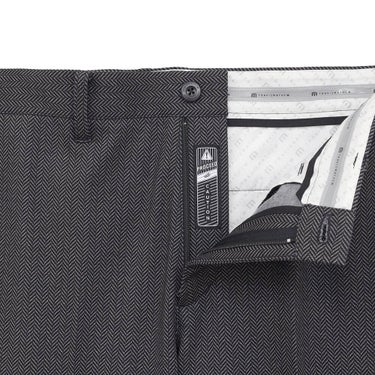 トラヴィスマシュー Travis Mathew　メンズ ヘリンボーンプリントスムース ワイドパンツ 7AP052　2026年モデル ウエスト・ポケット部ディテール