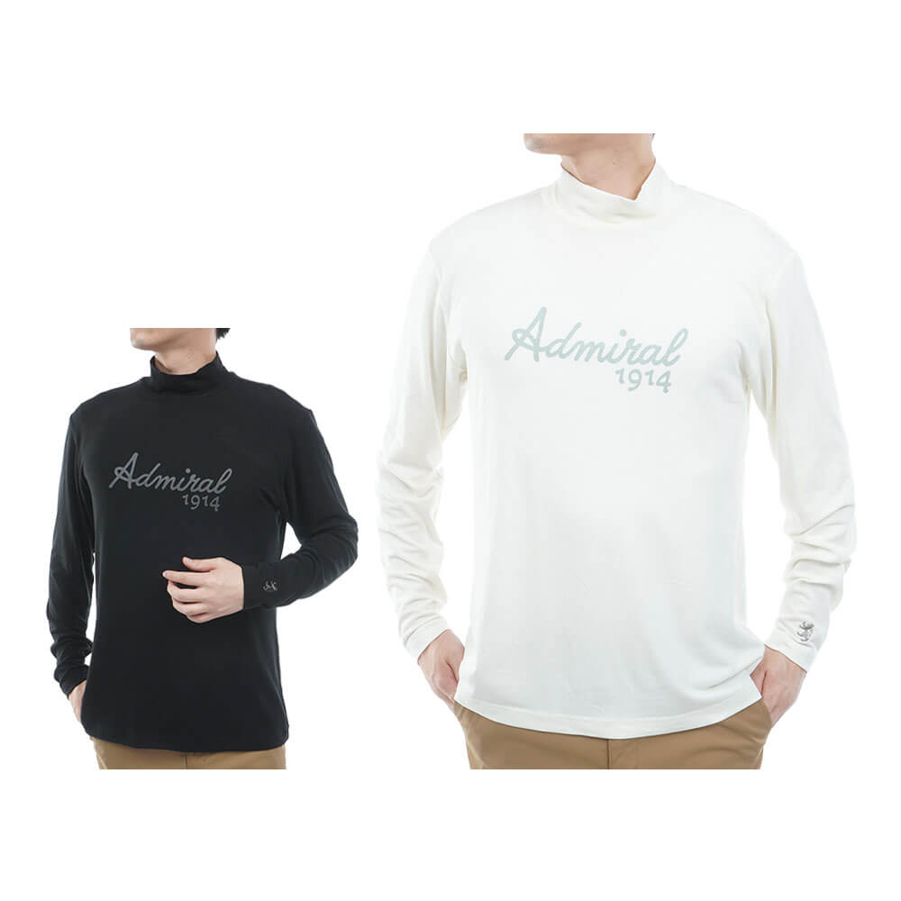 アドミラル Admiral　メンズ スエード起毛 長袖 ハイネック シャツ ADMA670　2026年モデル 詳細1