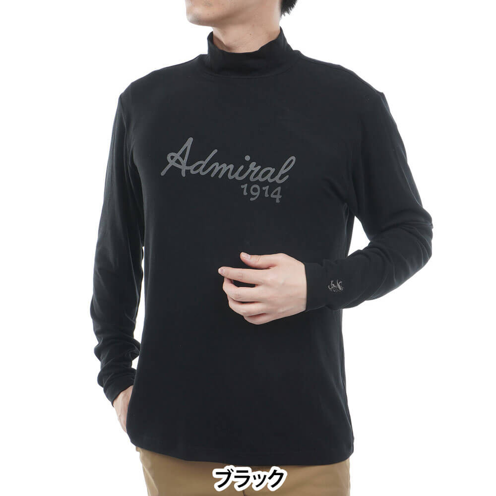 アドミラル Admiral　メンズ スエード起毛 長袖 ハイネック シャツ ADMA670　2026年モデル 詳細10